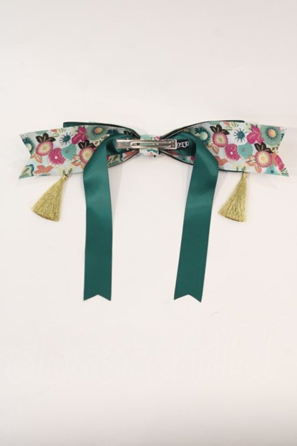 画像2: LOTUS ribbon / リボンクリップ   I-24-07-24-041-EL-AC-HD-ZT437 (2)