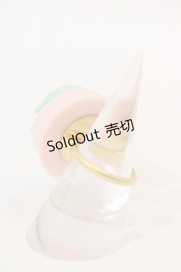 画像2: Q-pot. / ACC セーラープラリネショコラリング/ジュピター  ピンクＸミント I-24-08-09-109-QP-AC-HD-ZI (2)