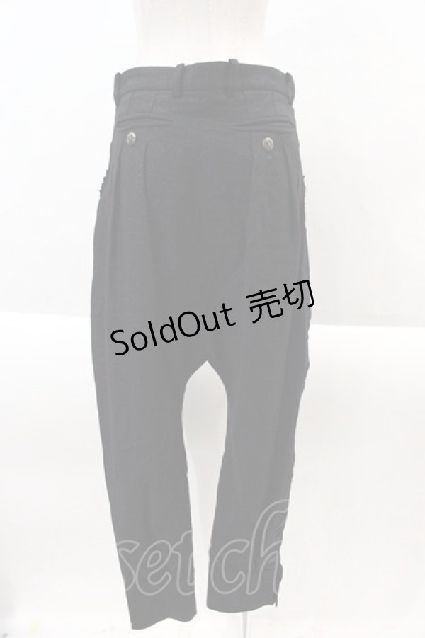 画像2: MALKOMALKA / ラメパンツ  黒ラメ I-24-08-15-107-PU-PA-HD-ZT101 (2)