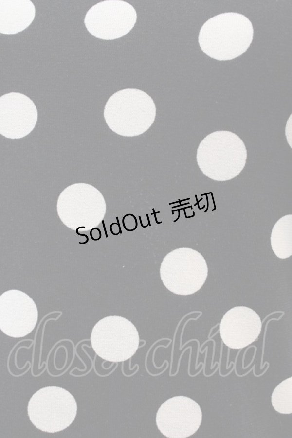 画像3: INGEBORG / ドット半袖カットソー  黒Ｘ白 I-24-08-19-051-LO-TO-HD-ZT412 (3)