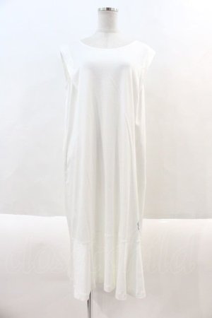 画像: INGEBORG / カットソーワンピース 3(9号) 白 I-24-08-21-093-LO-OP-HD-ZT223