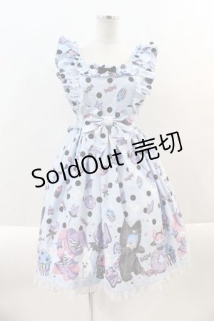画像: Angelic Pretty / Happy Treat Partyジャンパースカート  サックス I-24-08-21-103-AP-OP-HD-ZI