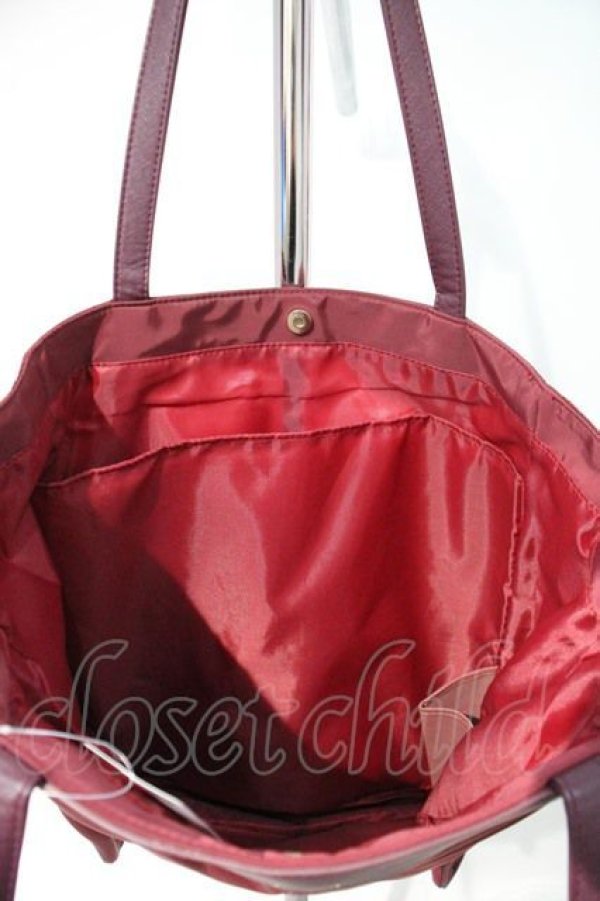 画像3: axes femme / マルチホビートート  ワイン I-24-08-21-125-AX-BG-HD-ZT335 (3)