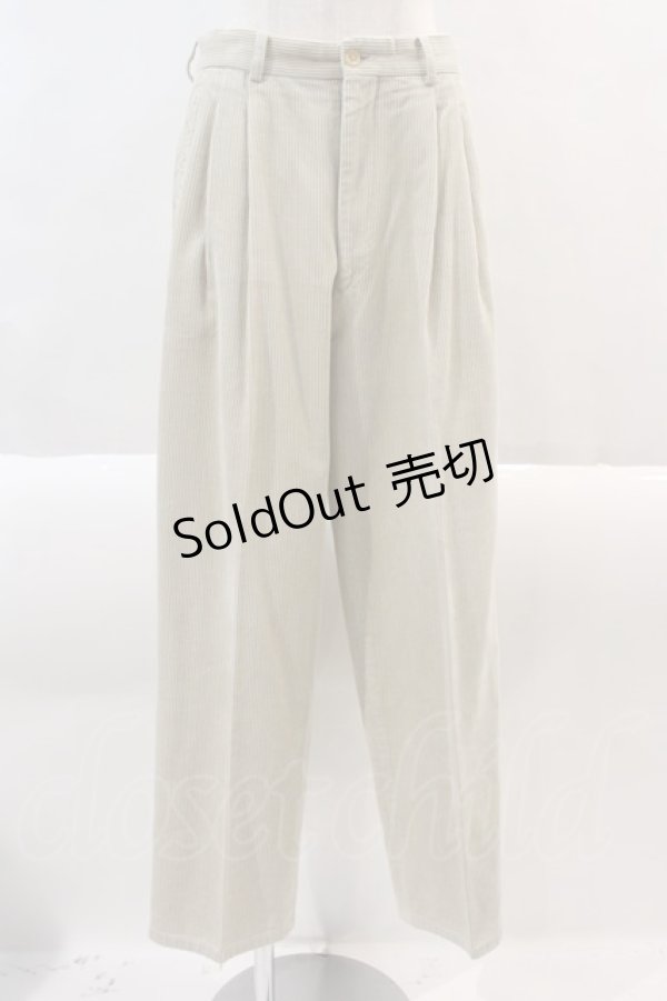 画像1: Karl Helmut / コーデュロイパンツ  アイボリー I-24-08-23-091-EL-PA-HD-ZI (1)