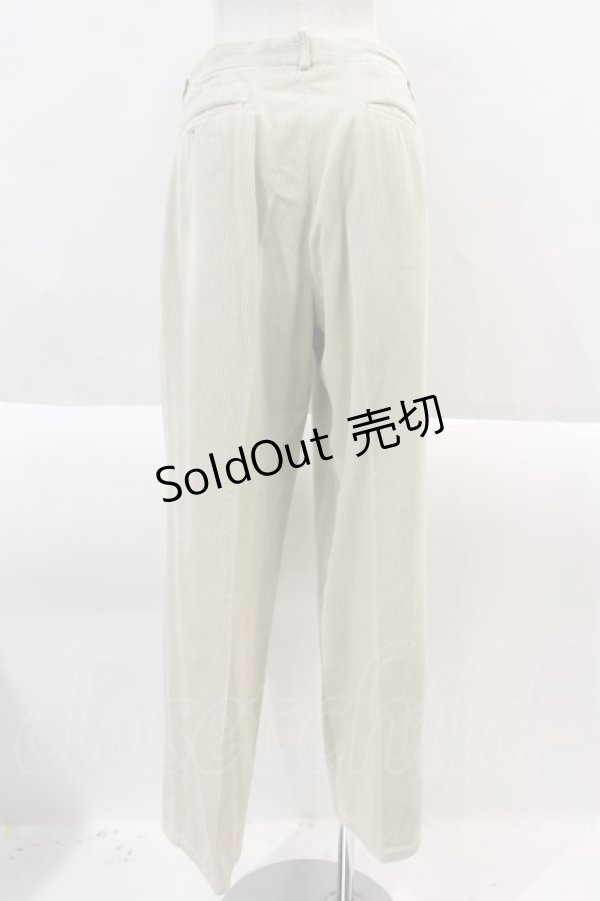 画像2: Karl Helmut / コーデュロイパンツ  アイボリー I-24-08-23-091-EL-PA-HD-ZI (2)