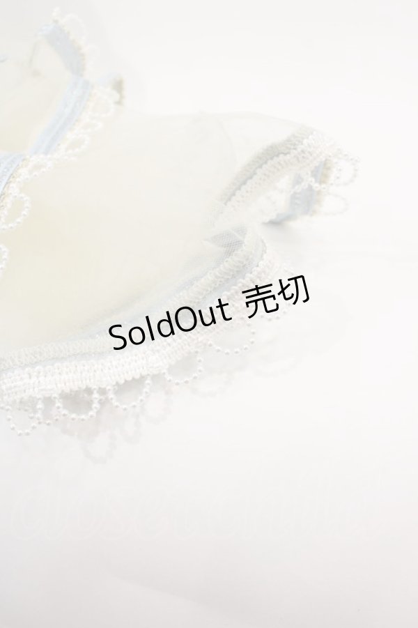 画像4: BABY,THE STARS SHINE BRIGHT / Ver Placidum Mille fleurワンピースドレス【完全受注予約商品】  サックス I-24-08-24-043-BA-OP-HD-ZY (4)