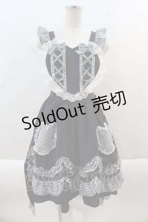 画像: Angelic Pretty / Lovelyチェックスカート  クロ I-24-08-24-090-AP-SK-HD-ZY