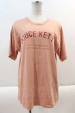 画像1: KETTY / ロゴTシャツ  ピンク I-24-08-30-092-EL-TO-HD-ZT027 (1)