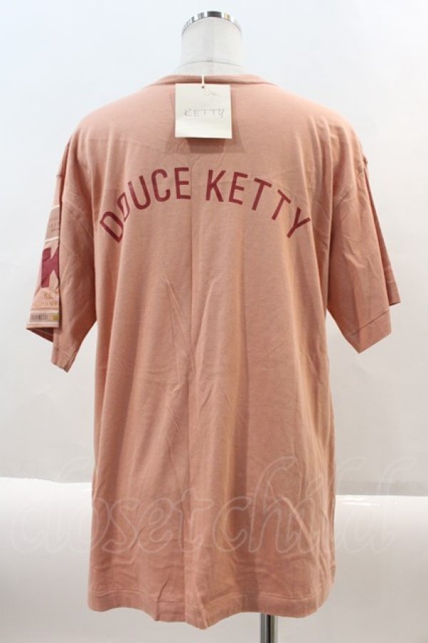 画像2: KETTY / ロゴTシャツ  ピンク I-24-08-30-092-EL-TO-HD-ZT027 (2)