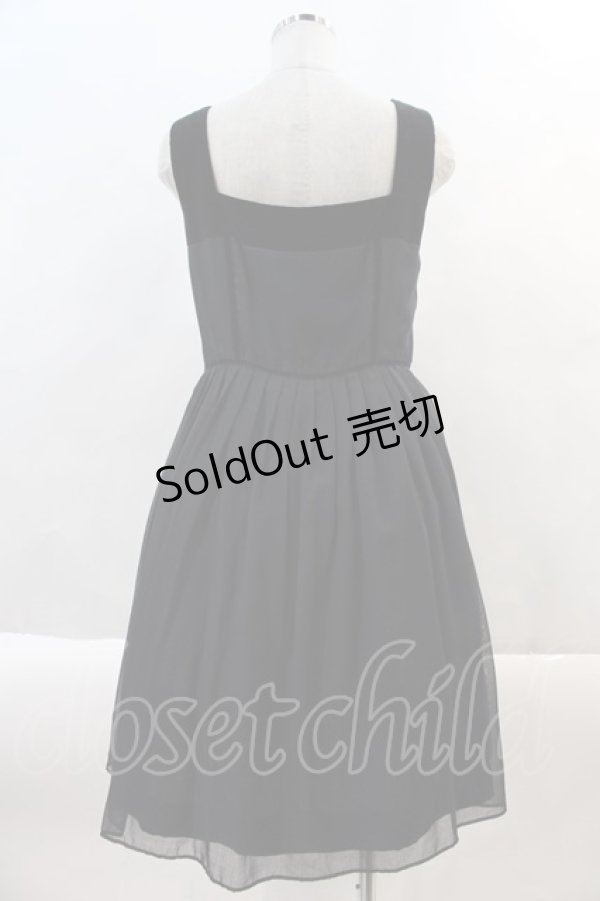 画像2: Jane Marple / 別珍ジャンパースカート  黒 I-24-09-02-089-JM-OP-HD-ZI (2)