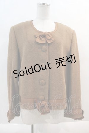 画像: 【SALE】KANEKO ISAO / チェックジャケット  ブラウン I-24-09-05-064-EL-JA-HD-ZT-C008