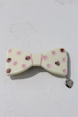 画像: Angelic Pretty / Fantasic Ribbonバレッタ  アイボリー I-24-09-05-105-AP-AC-HD-ZT437