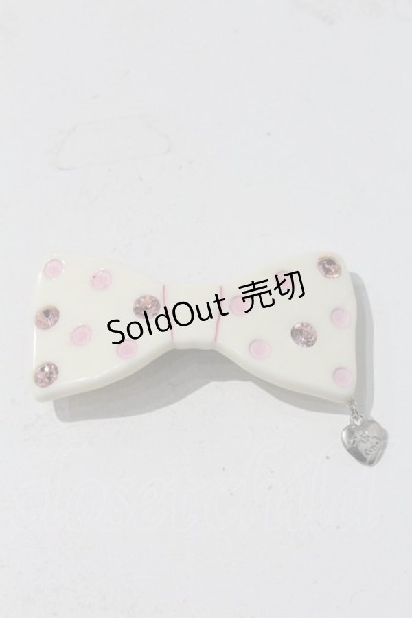 画像1: 【SALE】Angelic Pretty / Fantasic Ribbonバレッタ  アイボリー I-24-09-05-105-AP-AC-HD-ZT437-F006 (1)