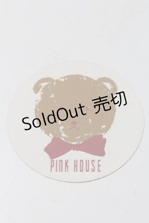 画像: PINK HOUSE / 50thAnniversary顔クマコースターセット  ブラウン I-24-09-05-120-LO-ZA-HD-ZI