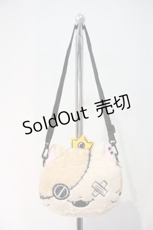 画像: NieR Clothing / 2WAYぬいぐるみポシェット【ミケ】  アイボリー I-24-09-07-113-PU-BG-HD-ZT-K016