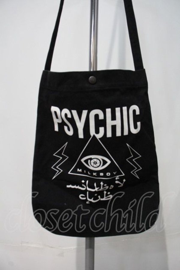 画像2: MILKBOY / PSYCHICショルダーバッグ  黒Ｘ白 I-24-09-20-124-MB-BG-HD-ZT335 (2)