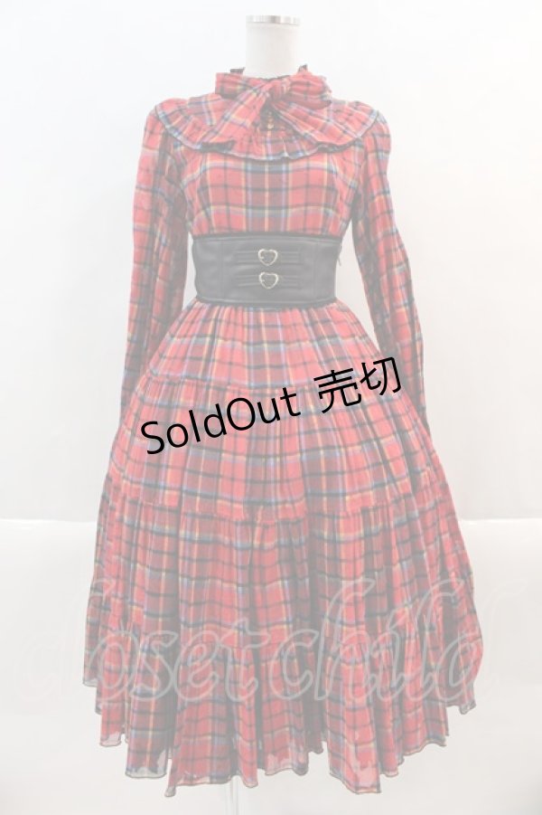 画像1: Angelic Pretty / Charming Girlワンピース  赤 I-24-09-22-079-AP-OP-HD-ZS (1)