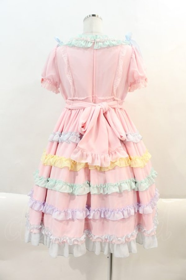 画像2: Angelic Pretty / シャボン玉ワンピース  ピンク I-24-09-22-081-AP-OP-HD-ZY (2)
