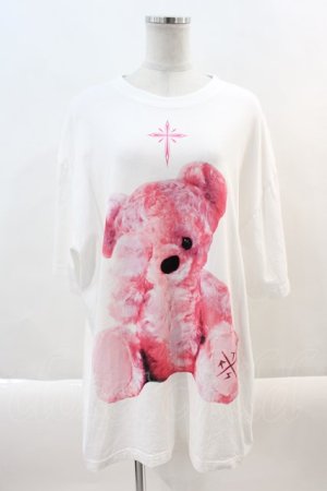 画像: TRAVAS TOKYO / Furry bear Tee  白 I-24-09-22-034-PU-TO-HD-ZT228