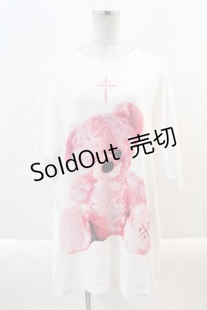 画像: TRAVAS TOKYO / Furry bear Tee  白 I-24-09-22-034-PU-TO-HD-ZT228