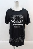 画像1: Candy Stripper / 東京キャンディTシャツ L 黒Ｘ白 I-24-09-22-038-PU-TO-HD-ZT329 (1)
