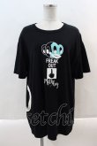 画像1: MILKBOY /  FREAK OUT Tシャツ  黒 I-24-09-22-039-MB-TO-HD-ZT329 (1)