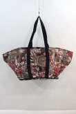 画像1: Qutie Frash / BAG エコバック  黒ｘ赤 I-24-09-27-054-QU-BG-HD-ZT305 (1)