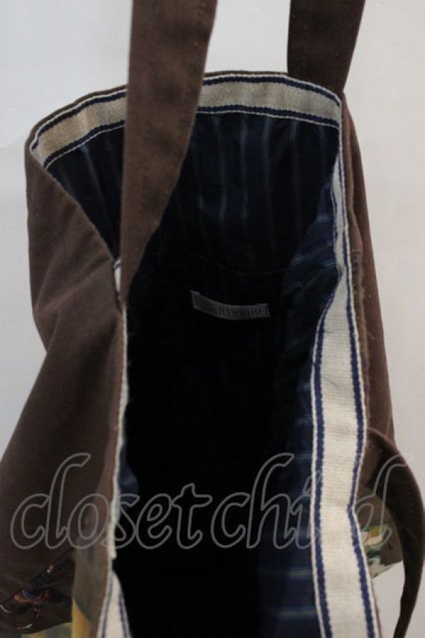 画像4: EXCENTRIQUE / BAG Carnivalトート  ブラウン I-24-09-27-059-EL-BG-HD-ZT-K016 (4)