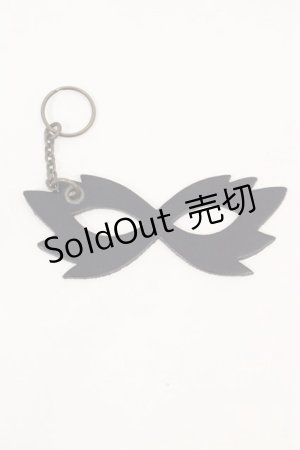 画像: 【SALE】elements,H / G モチーフキーホルダー  黒ｘゴールド I-24-09-27-012-PU-ZA-HD-ZT305