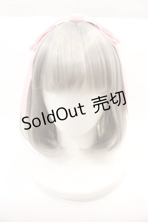 画像: Amavel / ぱっちんリボンヘッドドレス  ピンク I-24-09-28-090-CA-AC-HD-ZI