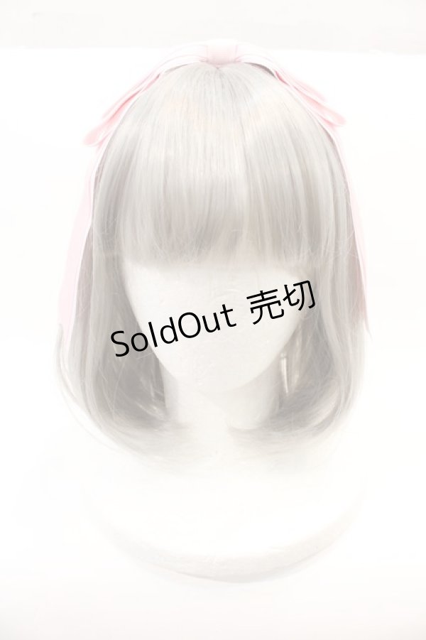 画像1: Amavel / ぱっちんリボンヘッドドレス  ピンク I-24-09-28-090-CA-AC-HD-ZI (1)