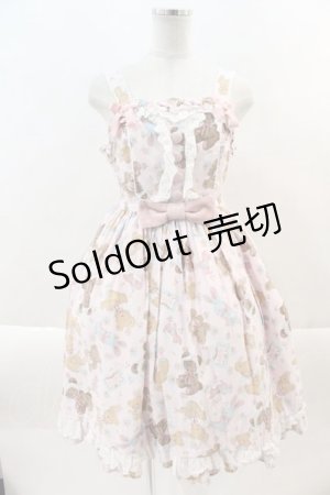 画像: Angelic Pretty / Vintage Toysジャンパースカート  ピンク I-24-10-01-093-AP-OP-HD-ZI