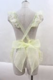 画像2: Angelic Pretty / Heart Fairyフリルエプロン  イエロー I-24-10-12-081-AP-TO-HD-ZY (2)