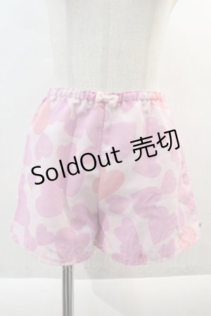 画像: MILK / ロックンハートパンツ  クールピンク I-24-10-24-104-ML-PA-HD-OS