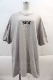 画像1: KRY CLOTHING / NAWA BIG TEE  グレーＸ黒 I-24-10-29-038-EL-TO-HD-ZT314 (1)