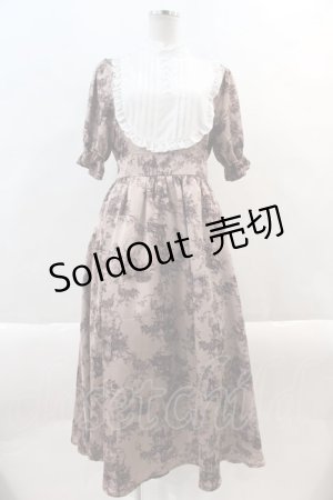 画像: m petit by misako / トワルドジュイワンピース S ピンク I-24-11-01-060-LO-OP-HD-ZI