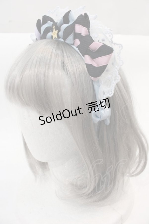画像3: Angelic Pretty / Happy Treat cafeカチューシャ  サックス I-24-11-01-116-AP-AC-HD-ZI (3)