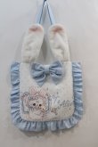 画像1: To Alice / Pastel Baby Rabbitバッグ  サックスＸ白 I-24-11-12-102-LO-ZA-HD-ZT087 (1)