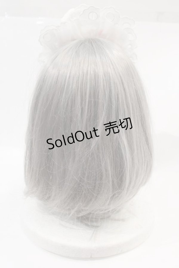 画像2: Angelic Pretty / Sweet Bakeryカフェカチューシャ  サックスＸピンクＸ白 I-24-12-01-111-AP-AC-HD-ZI (2)