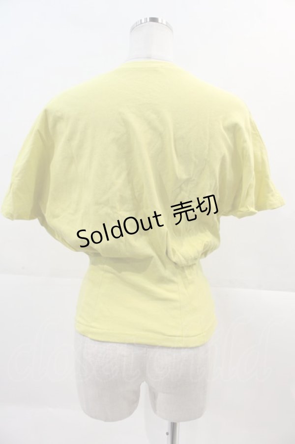 画像2: Rozen Kavalier / スタッズ半袖Tシャツ  イエロー I-24-12-02-019-OO-TS-HD-ZI (2)