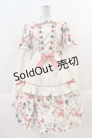 画像: metamorphose / Wonder Card Aliceワンピース  アイボリー I-24-12-07-051-ME-OP-HD-ZI