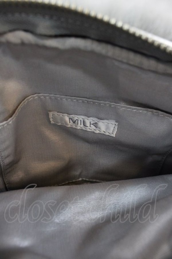 画像4: MILK / ファーショルダーBAG  シルバー I-24-12-09-095-ML-BG-HD-ZT-K010 (4)
