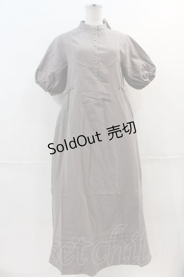 画像1: 【SALE】LEBECCA boutique / その先に続くワンピース  モカ I-24-12-18-063-EL-OP-HD-ZT447 (1)