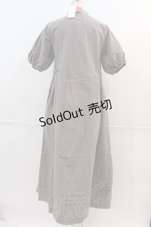 画像2: 【SALE】LEBECCA boutique / その先に続くワンピース  モカ I-24-12-18-063-EL-OP-HD-ZT447 (2)