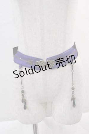 画像: Ozz oneste / 蝶モチーフベルト  黒 I-25-01-16-044-OO-ZA-HD-ZT0213S