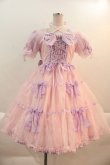 画像1: Angelic Pretty / Puffギンガムワンピース  ピンクＸラベンダー I-25-01-16-070-AP-OP-HD-ZY (1)