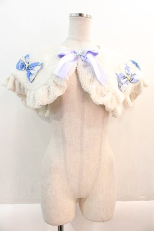 画像: Nile Perch / リボンファーケープ  アイボリー I-25-01-20-113-LO-JA-HD-ZT208