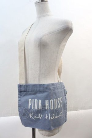 画像: PINK HOUSE / サコッシュ  ライトブルー I-25-01-24-088-LO-BG-HD-ZT-K013