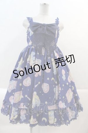 画像: Angelic Pretty / すやすやTOYSジャンパースカート  青 I-25-01-24-021-AP-OP-HD-ZI