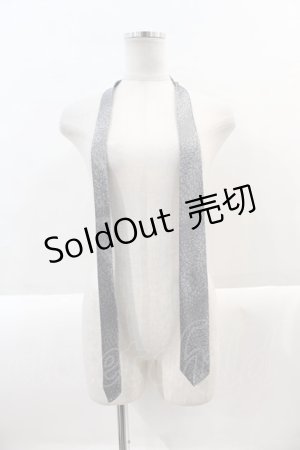 画像: BPN FOR MEN / G レオパードネクタイ  グレー I-25-02-04-059-GO-ZA-HD-ZI